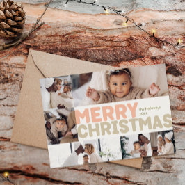 kühne moderne frohe Weihnachten Jahr in Review 6 F