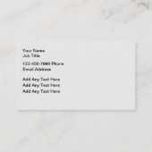 Kühne, moderne Geschäftskarten für Haustiere Visitenkarte (Rückseite)