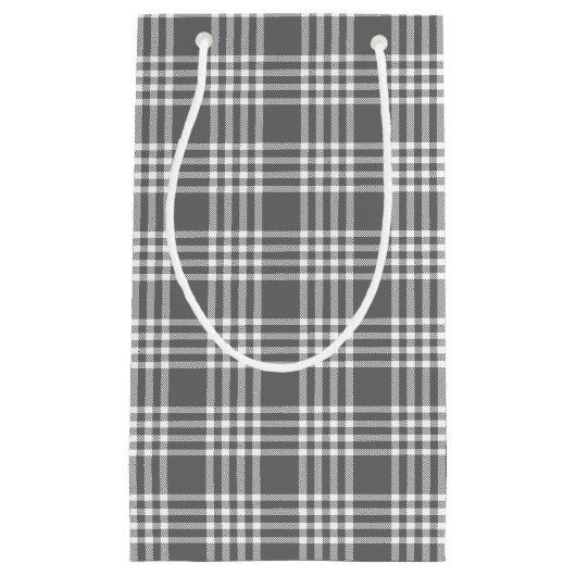 Kühne moderne, Karierte Weihnachtsgeschenktasche Kleine Geschenktüte (Vorderseite)