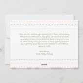 Kühne moderne Korallen frohe Weihnachten Sechs Fot (Rückseite)