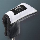 Kühne, moderne Marke oder Firmenname | Schwarz/Wei Golf Headcover