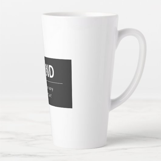 Kühne, moderne Marke oder Firmenname | Schwarz/Wei Milchtasse (Rechts)