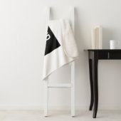 Kühne, moderne Marke oder Firmenname | Schwarz/Wei Sherpadecke (Beispiel)