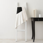 Kühne, moderne Marke oder Firmenname | Schwarz/Wei Sherpadecke (Beispiel)