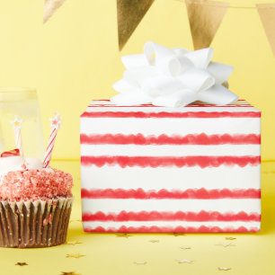 kühne, moderne Retro-Weihnachtsfeiertage Geschenkpapier