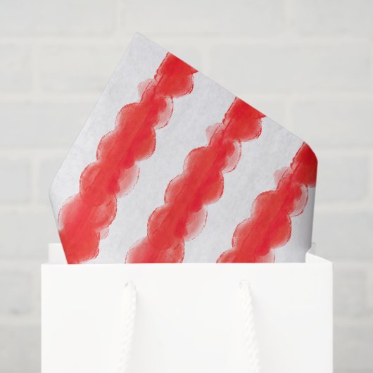 kühne, moderne Retro-Weihnachtsfeiertage Seidenpapier (Geschenktüte)