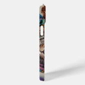 Kühne Multicolor-Wildlebedesign Case-Mate iPhone Hülle (Rückseite / Rechts)