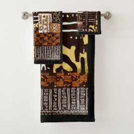 Kühne Muster, reiche Geschichte Badhandtuch Set