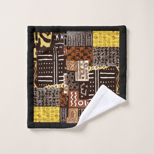 Kühne Muster, reiche Geschichte Badhandtuch Set (Waschlappen)