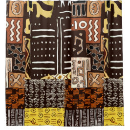 "Kühne Muster, reiche Geschichte" Duschvorhang