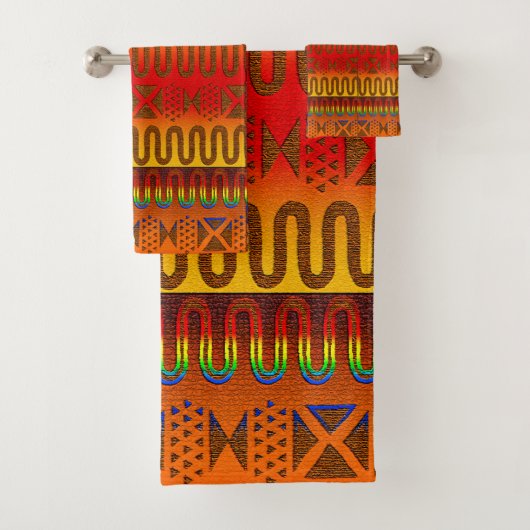 Kühne Muster, zeitlose Geschichten Badhandtuch Set (Insitu)