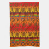 "Kühne Muster, zeitlose Geschichten." Geschirrtuch (Vertikal)