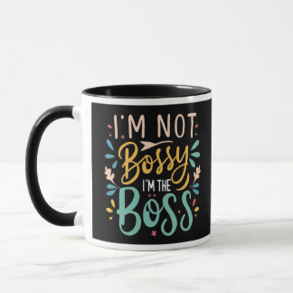 Kühne Niedliche "I m Not Bossy" Geschenk-Tasse für Tasse