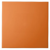 Kühne orange Keramik Tile. Fliese (Vorderseite)