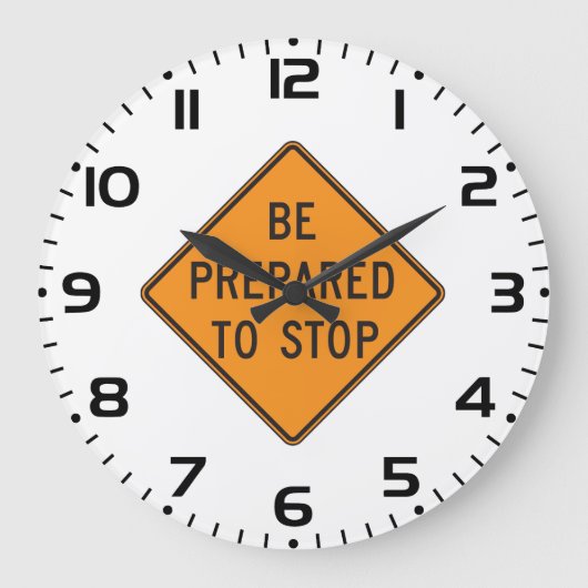 Kühne Orange muss vorbereitet werden, um das Straß Große Wanduhr (Vorderseite)