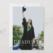 kühne Partei für den modernen Foto Einladung (Vorderseite)