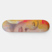 Kühne Pinselstrich-Schönheitskunst Skateboard (Horizontal)