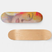 Kühne Pinselstrich-Schönheitskunst Skateboard (Horizontal)
