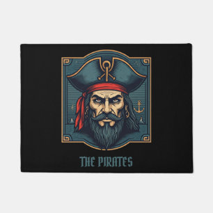 Kühne Pirate Captain Fußmatte