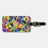 kühne Pop Art Gepäckanhänger (Vorderseite horizontal)