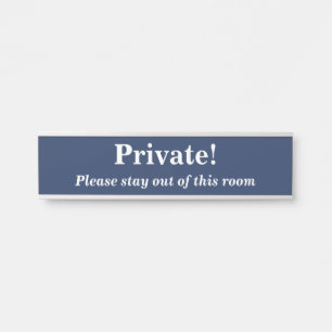 Kühne "Privat" Türzeichen Türschild