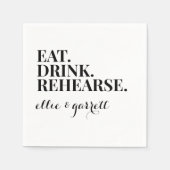 kühne Probe Serviette (Vorderseite)