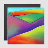 kühne Rainbow Hills Magnetkarte (Vorne/Hinten)