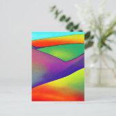 kühne Rainbow Hills Postkarte (Stehend Vorderseite)