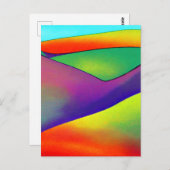 kühne Rainbow Hills Postkarte (Vorne/Hinten)