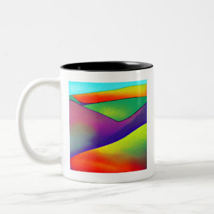 kühne Rainbow Hills Zweifarbige Tasse
