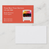 Kühne Reisebusthemen Business Cards Visitenkarte (Vorne/Hinten)