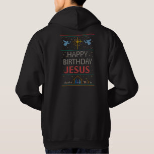 kühne religiöse hässliche Weihnachten Sweater Farb Hoodie