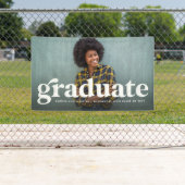 Kühne Retro-Abschluss ein Foto Abschluss Banner (Insitu)