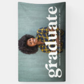 Kühne Retro-Abschluss ein Foto Abschluss Banner (Vertikal)