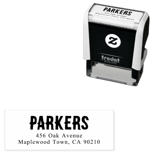 kühne rustikale Einrichtung einfach Permastempel (Beispiel)