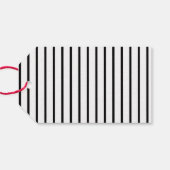 Kühne Schwarz & Weiß DANKE IHNEN FÜR IHREN KOMFORT Geschenkanhänger (Rückseite Horizontal)