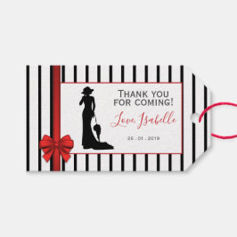 Kühne Schwarz & Weiß DANKE IHNEN FÜR IHREN KOMFORT Geschenkanhänger