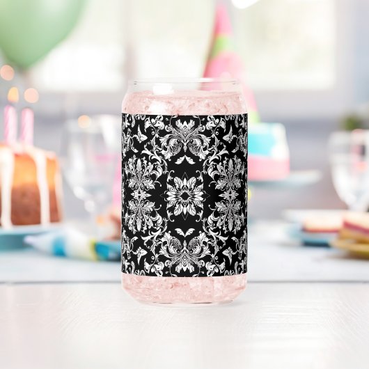 kühne, schwarze botanische Gestaltung: Die atember Dosenglas (Insitu (Geburtstag))