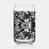 kühne, schwarze botanische Gestaltung: Die atember Dosenglas (Links)