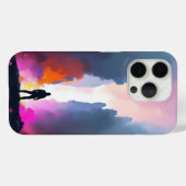 Kühne Silhouette Atemberaubende Sci-Fi-Lands Case-Mate iPhone Hülle (Rückseite (Horizontal))