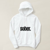 Kühne Sobriety, a Confident Sober Hoodie (Design vorne)