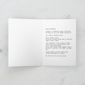 kühne Sommereiscreme-Stil Einladung (Innenseite)