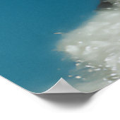 kühne Sommereiscreme-Stil Poster (Ecke)