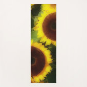 Kühne Sonnenblumen - modernes Bild Yogamatte (Vorderseite)