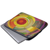 kühne Spiral Laptop Schlauch - Retro Vibes on the Laptopschutzhülle (Vorne Knopf)