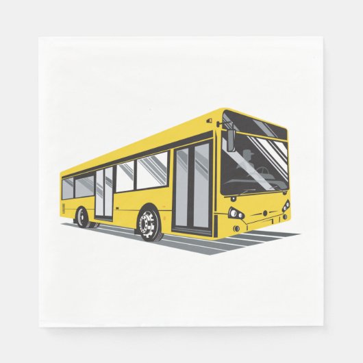 kühne Stadtbusse Serviette (Vorderseite)