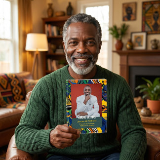 Kühne Stammes-Weihnachtsgeschenke für afrikanische Fotoblock