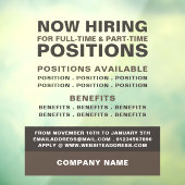 kühne Stellenausschreibung Stellenausschreibung Fensteraufkleber (Blatt 3)