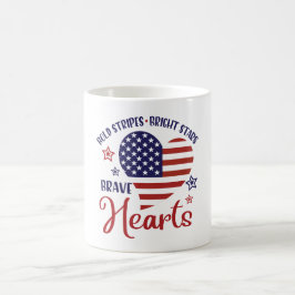 Kühne Strips Bright Stars Brave Hearts Tasse mit d