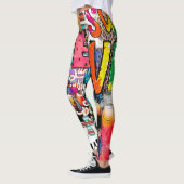 Kühne Summer Graphics Frauen Leggings (Links)